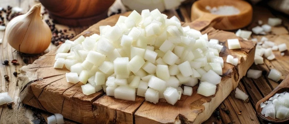 Cebolla cruda en cubo  (500 g.)
