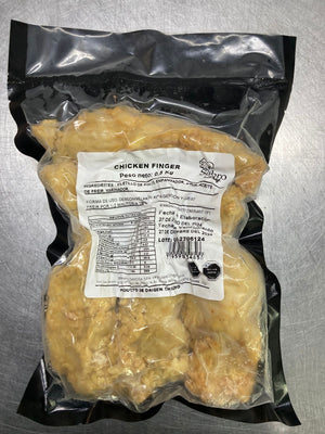 Chicken fingers. Caja de 7,5 Kg (15 bolsas x 500 g.)