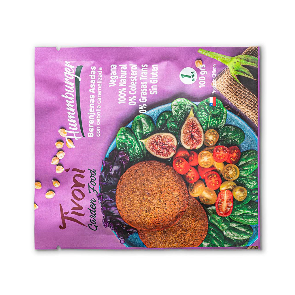 Hamburguesa berenjenas individual (100 g.)