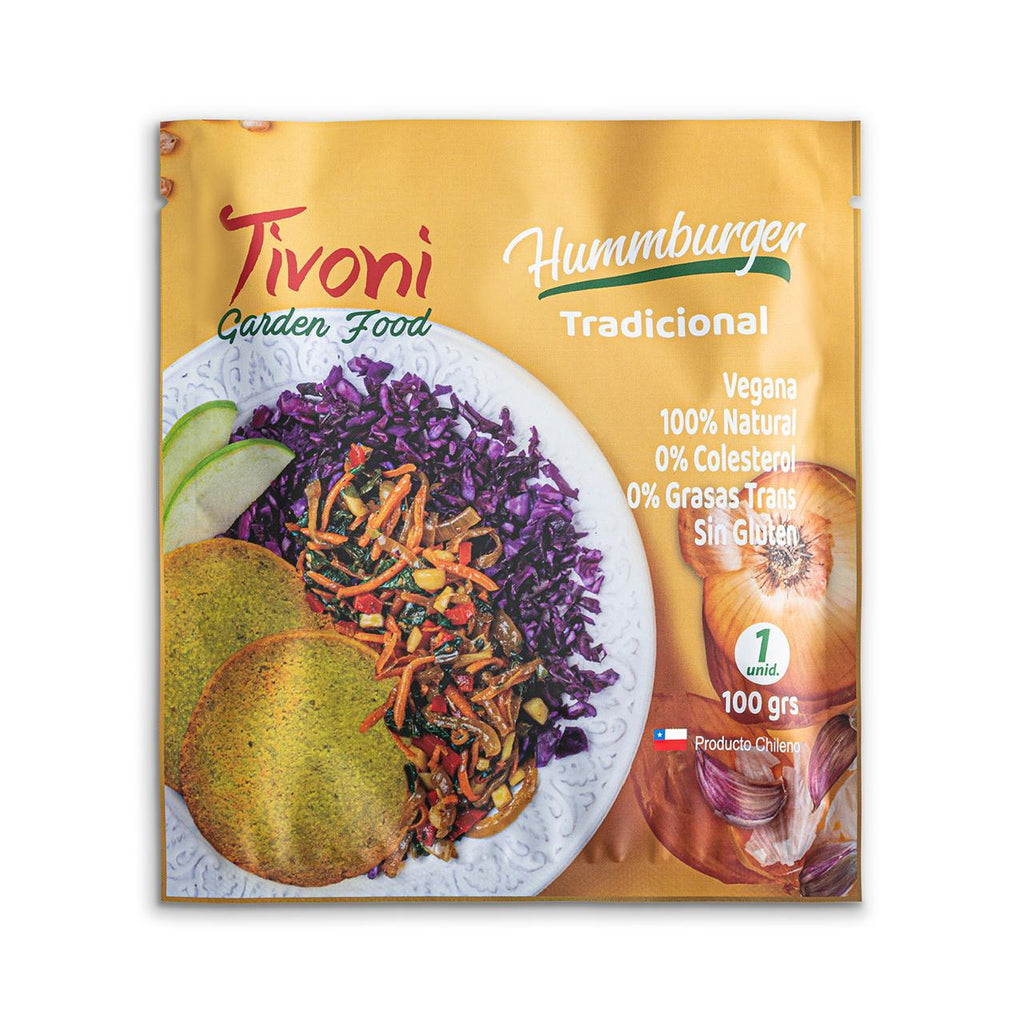 Hamburguesa tradicional individual (100 g.)