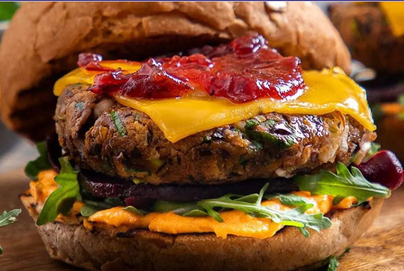 Hamburguesa Refoods  estuche de 5 unid x 100 g.