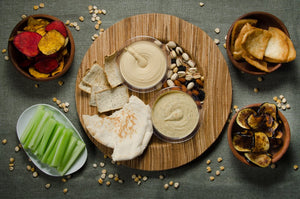 Humus pimentos asados 300 g.