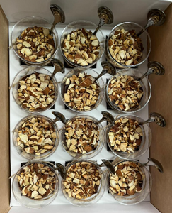 Parfait de Chocolate con almendras tostadas