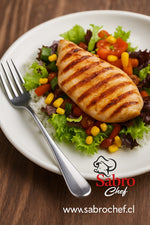 Pechuga de pollo grillada                                             500 g. (2-3 unid)
