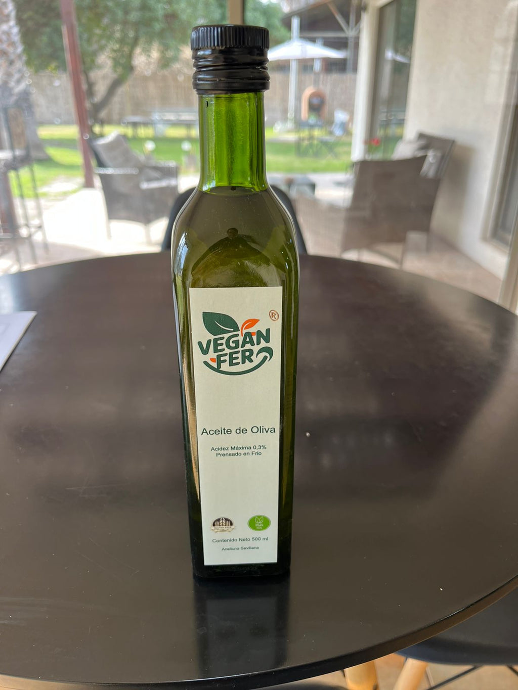 Aceite de oliva vegano